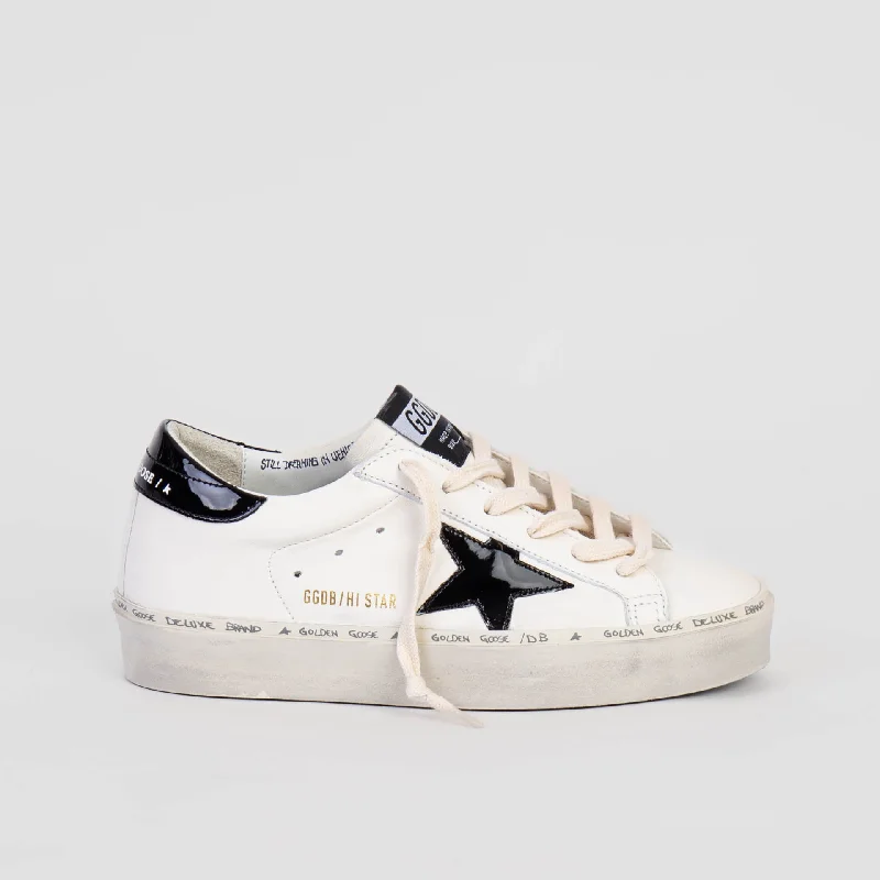 GOLDEN GOOSE SNEAKERS GWF00118.F006188 10283 BIANCO E NERO