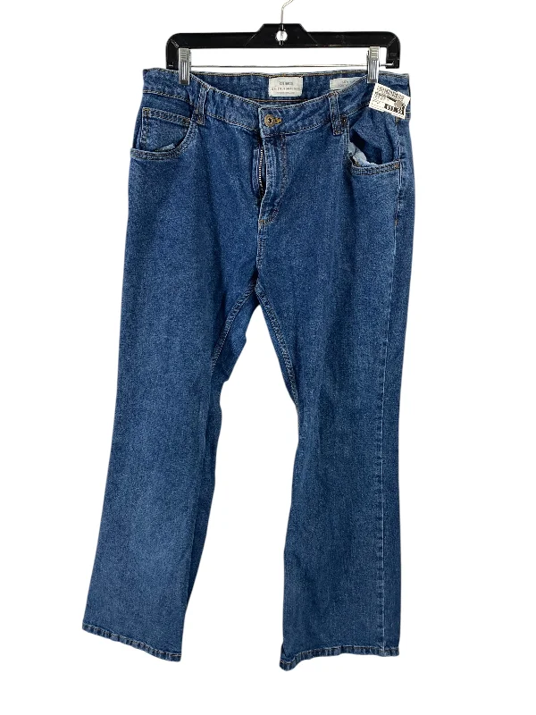 Jeans Boot Cut By Cotton On In Blue Denim, Size: 12