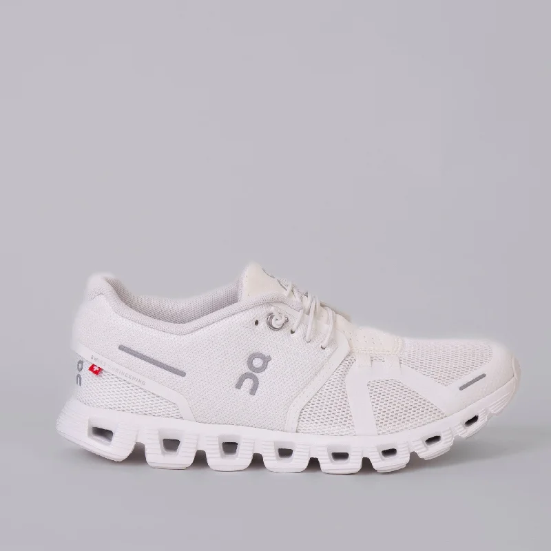 ON SNEAKERS CLOUD 5 ALL WHITE BIANCO