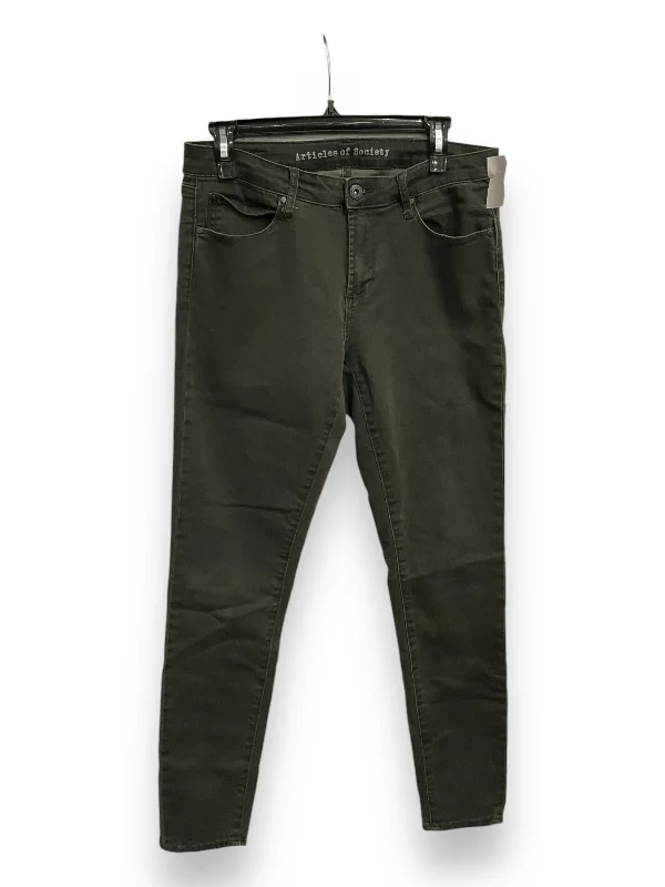 Jeans Skinny By Articles Of Society In Green, Size: 8