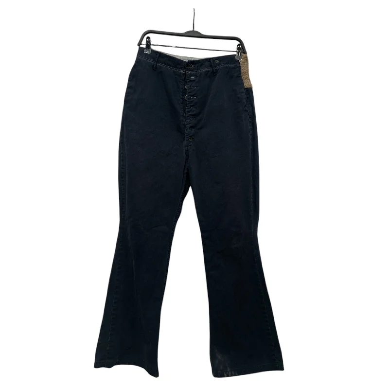 KAPITAL/Straight Pants/1/Cotton/NVY/Button Fly/navy/beige pants
