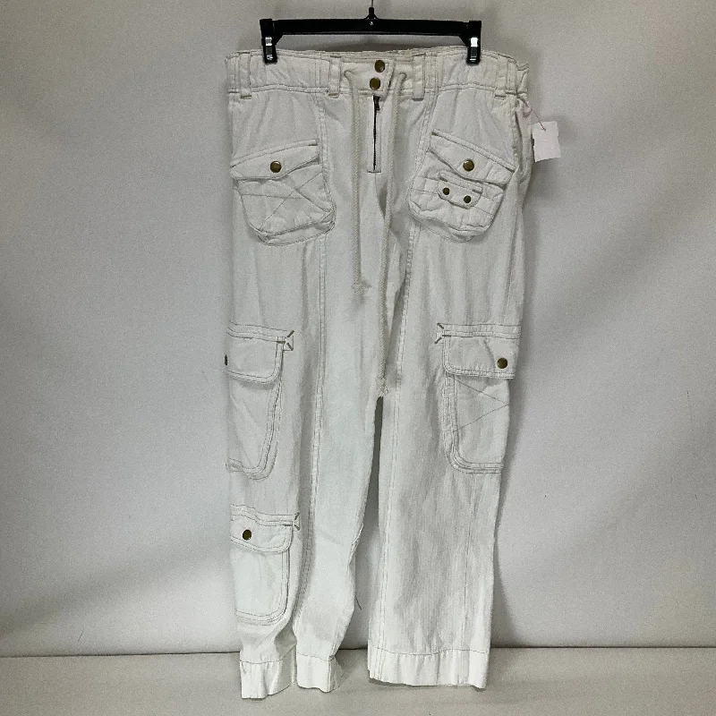 Pants Cargo & Utility By Free People In White, Size: S