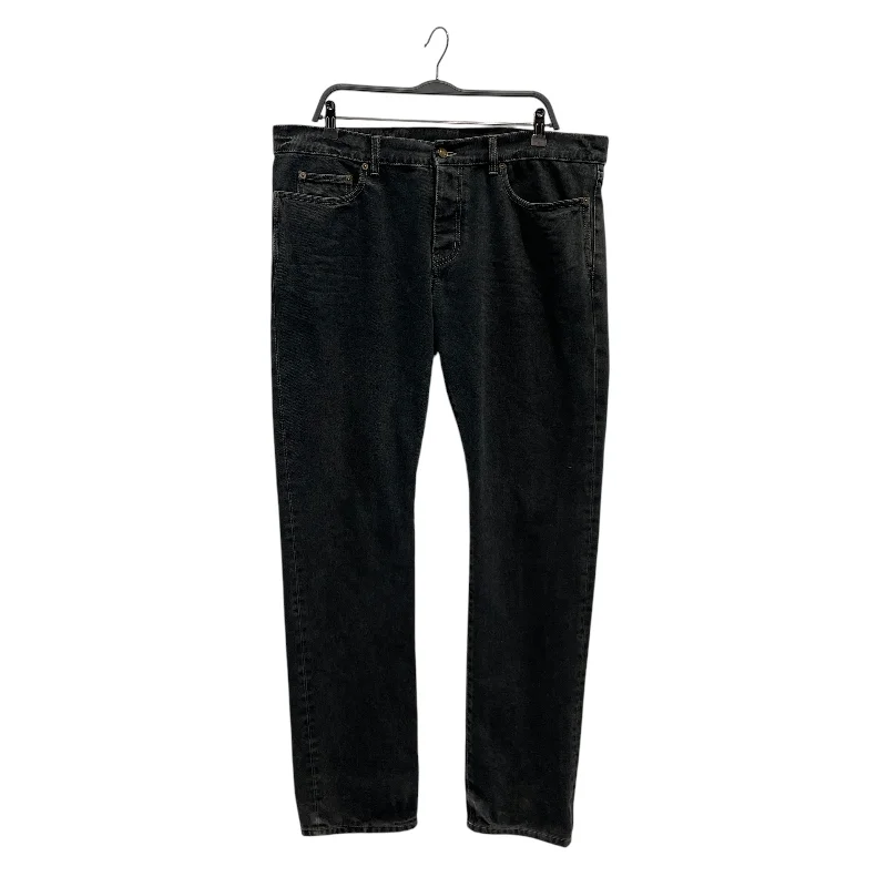 SAINT LAURENT/Pants/36/Cotton/BLK/