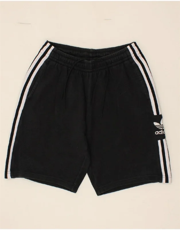 ADIDAS Mens Sport Shorts XS Black Cotton
