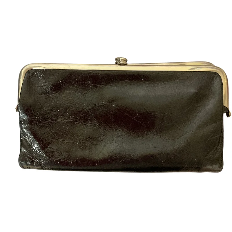Wallet Leather By Hobo Intl In Black, Size:Large as-is