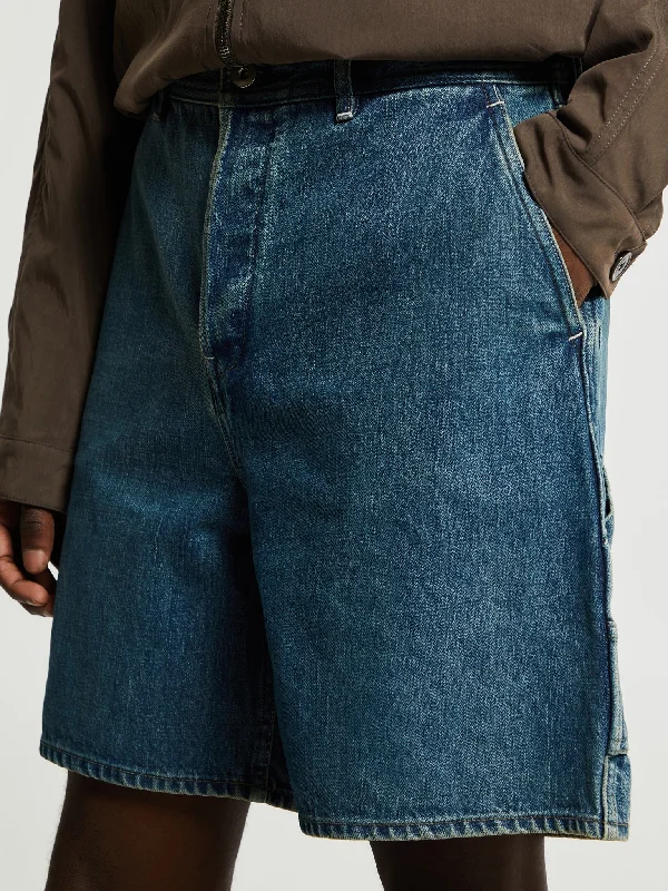 Denim Shorts in Blue
