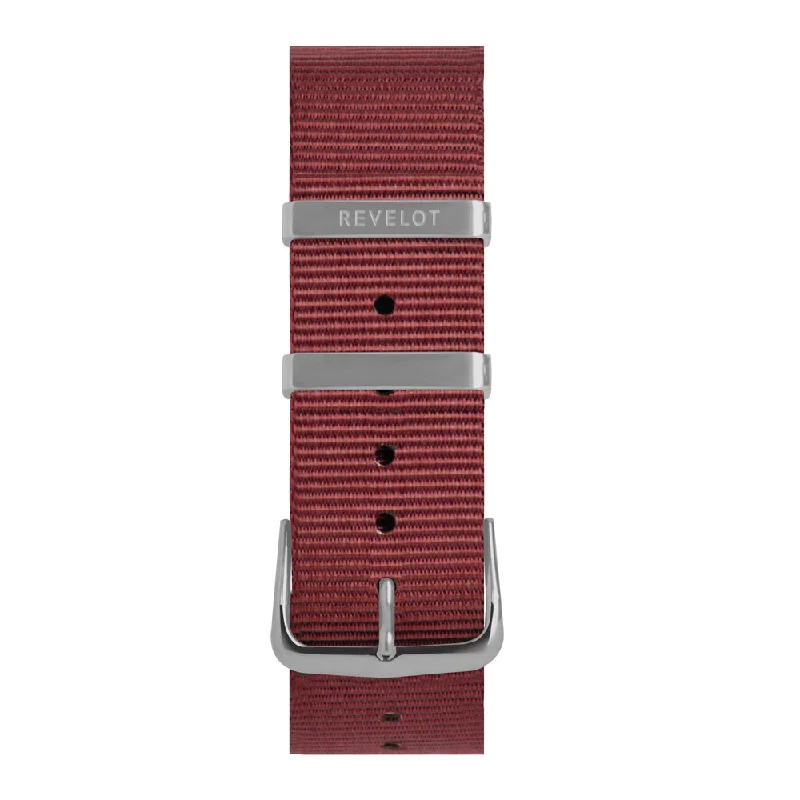 20' maroon nato strap