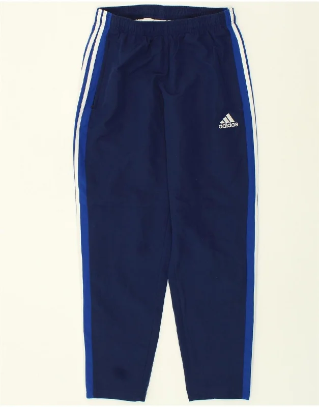ADIDAS Mens Aeroready Tracksuit Trousers Medium Blue Polyester