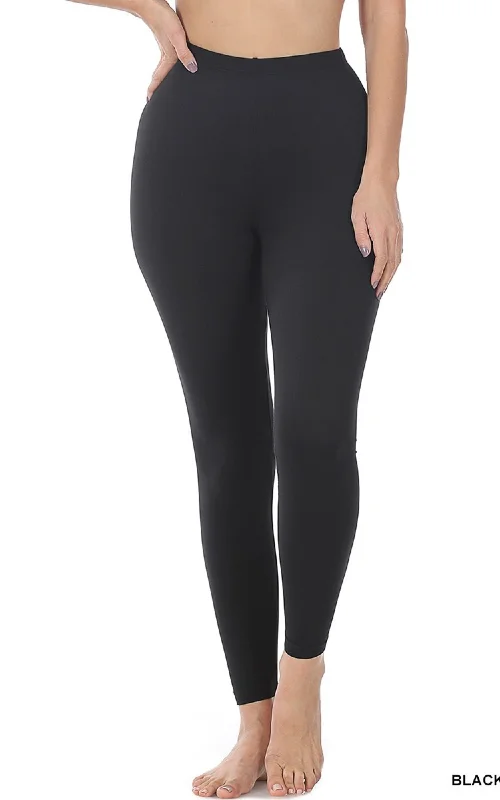 Premium Microfiber Full Length Leggings - Final Sale