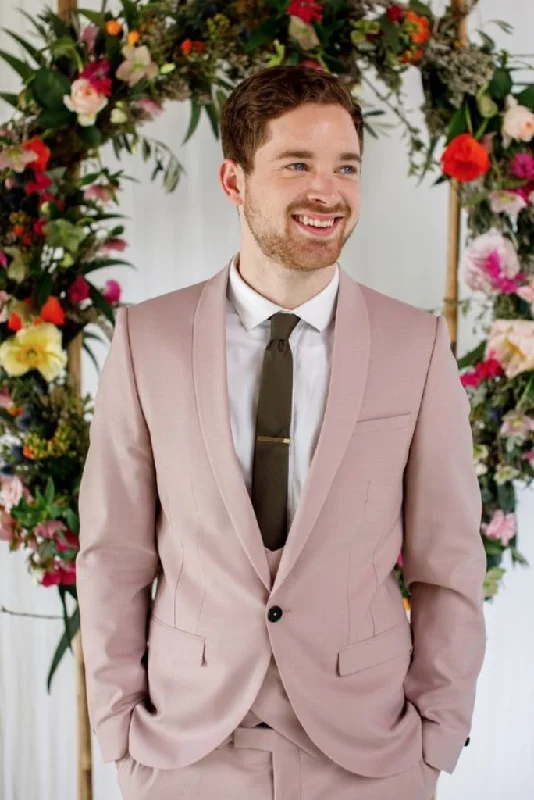 Wedding Suit Men 3 Piece Peach Dinner Suit Slim Fit Peach Suits Formal Elegant Suit Bespoke Tailoring Wedding Suit Men 3 Piece Peach Dinner Suit Slim Fit Peach Suits Formal Elegant Suit Bespoke Tailoring