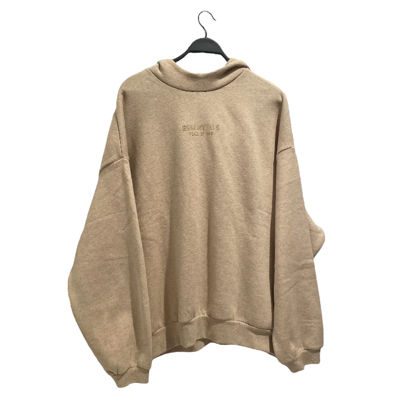 ESSENTIALS/Hoodie/L/Cotton/BEG/