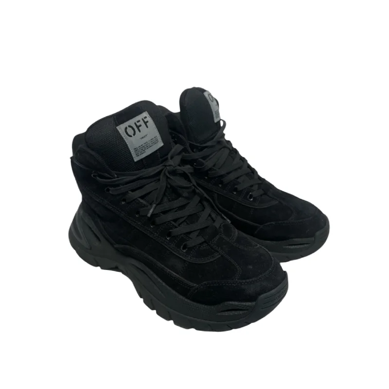 OFF-WHITE/Boots/EU 43/Suede/BLK/Hiker boot top
