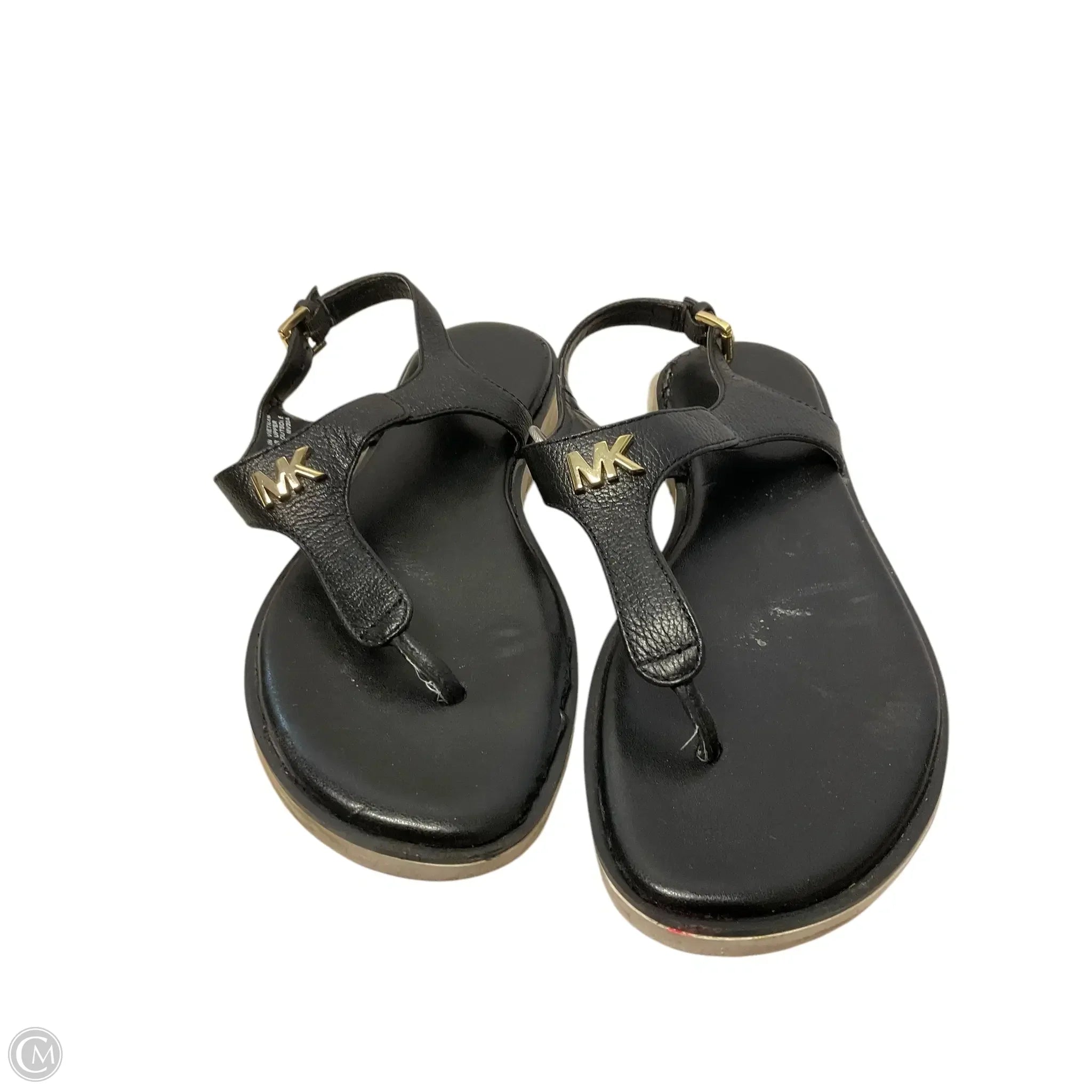 Sandals Designer By Michael Kors In Black, Size: 6