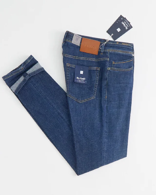 Lino Cotone Stretch Summer Denim Jeans