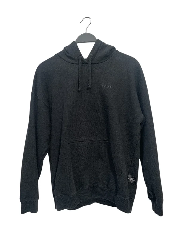 VETEMENTS/Hoodie/L/Cotton/BLK/INSIDE OUT HOODIE