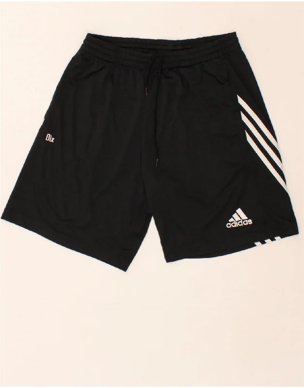 ADIDAS Mens Sport Shorts Medium Black Polyester