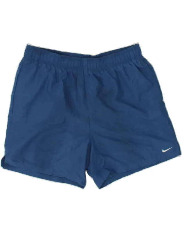 NIKE Mens Sport Shorts Large Blue