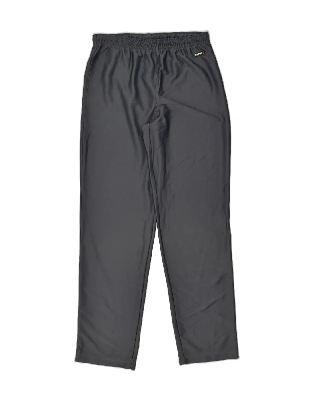 BELFE Mens Tracksuit Trousers Large Grey Polyester