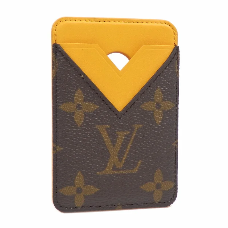 Louis Vuitton Monogram Macassar Monogram Macassar Saffron yellow Monogram Card Case (Pre-Owned) Louis Vuitton Monogram Macassar Monogram Macassar Saffron yellow Monogram Card Case (Pre-Owned)