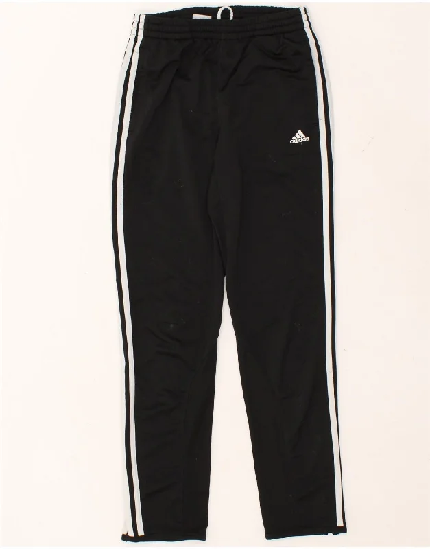ADIDAS Mens Tracksuit Trousers Small Black