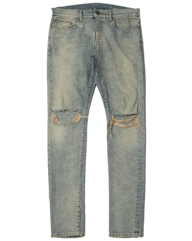 Distressed D02 Denim