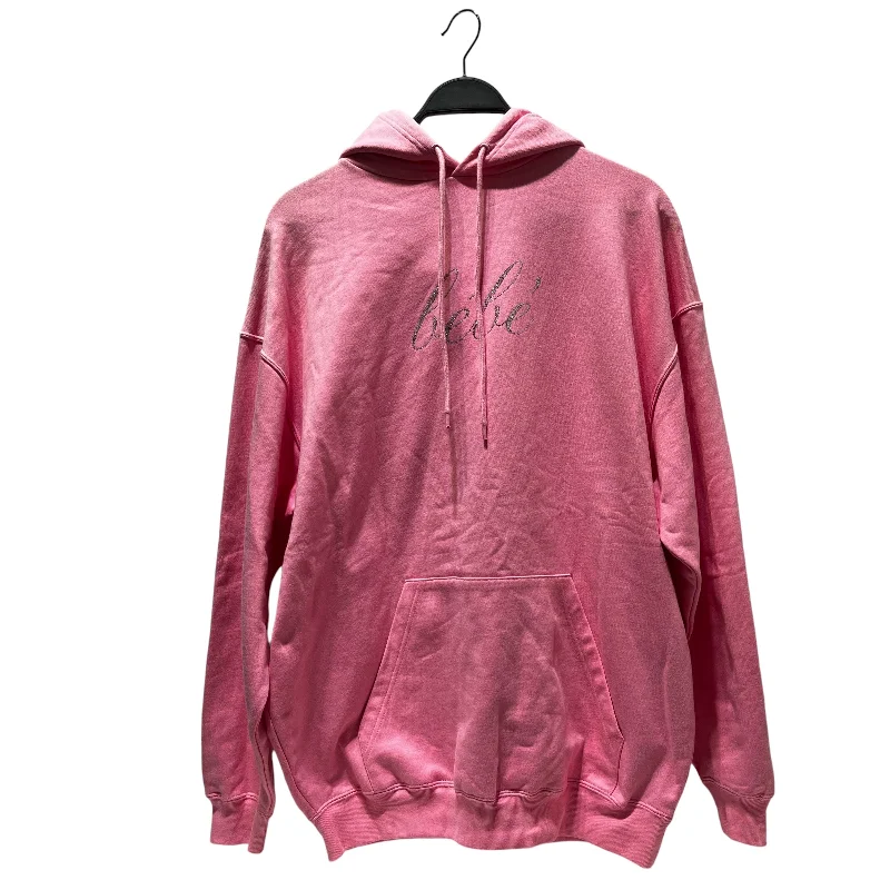 BALENCIAGA/Hoodie/M/Cotton/PNK/BEBE