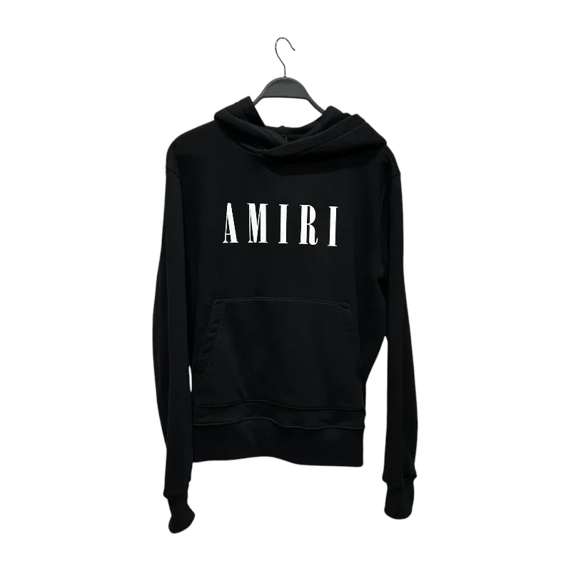 AMIRI/Hoodie/M/Cotton/BLK/LOGO HOODIE