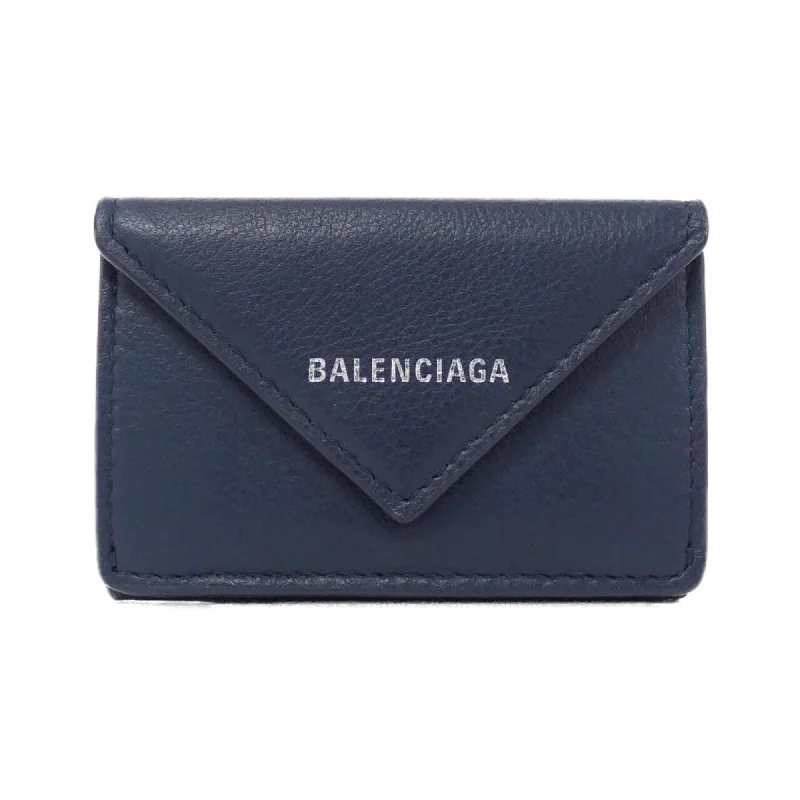 Balenciaga Leather Wallet (Tri-Fold) (Pre-Owned)