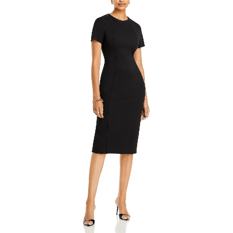 Boss Womens Pleated  Midi Dress
