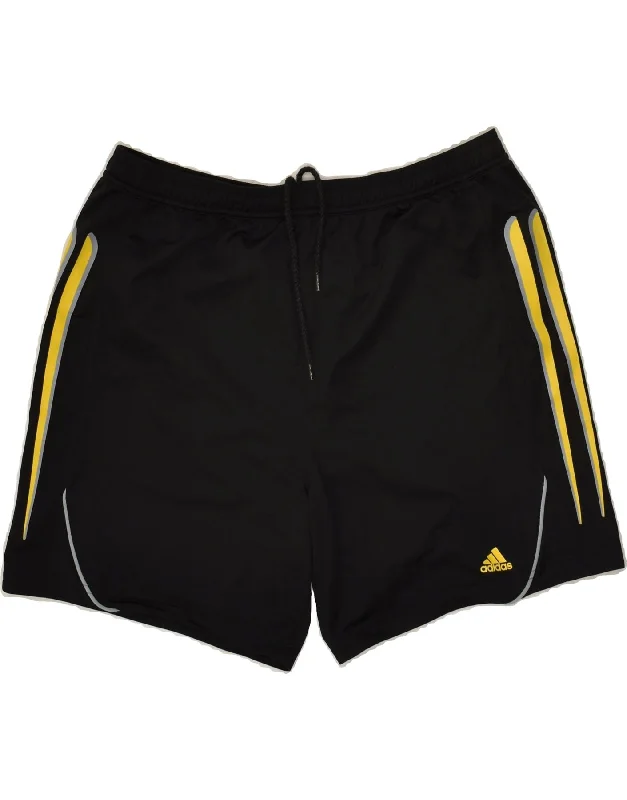 ADIDAS Mens Climacool Sport Shorts Medium Black Colourblock Polyester