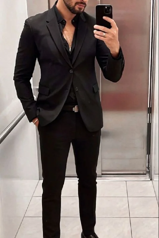 Mens Two Piece Suit Wedding Wear Suit Black Dinner Suit Elegant Suit Bespoke Men Suit Elegant Suit For Him Mens Two Piece Suit Wedding Wear Suit Black Dinner Suit Elegant Suit Bespoke Men Suit Elegant Suit For Him