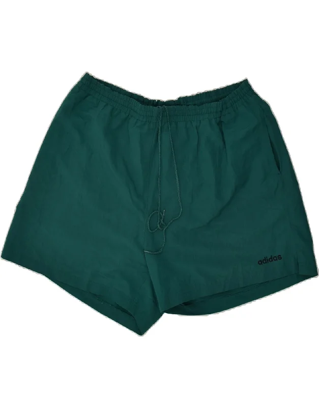 ADIDAS Mens Sport Shorts 2XL Green Polyester