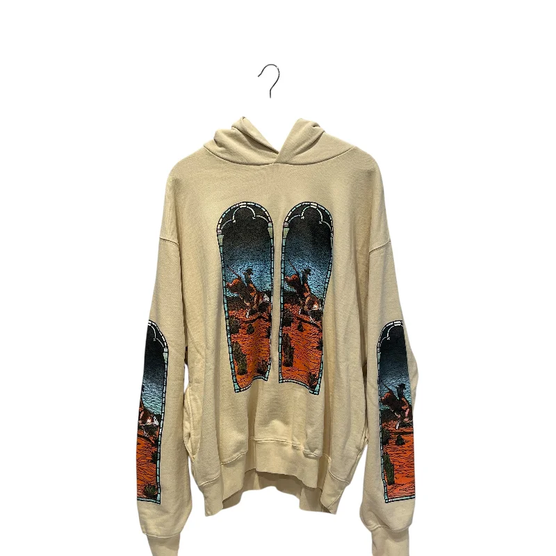 WHO DECIDES WAR/Hoodie/XL/Graphic/Cotton/CRM/EST GEE WDW GRAPHIC HOODIE