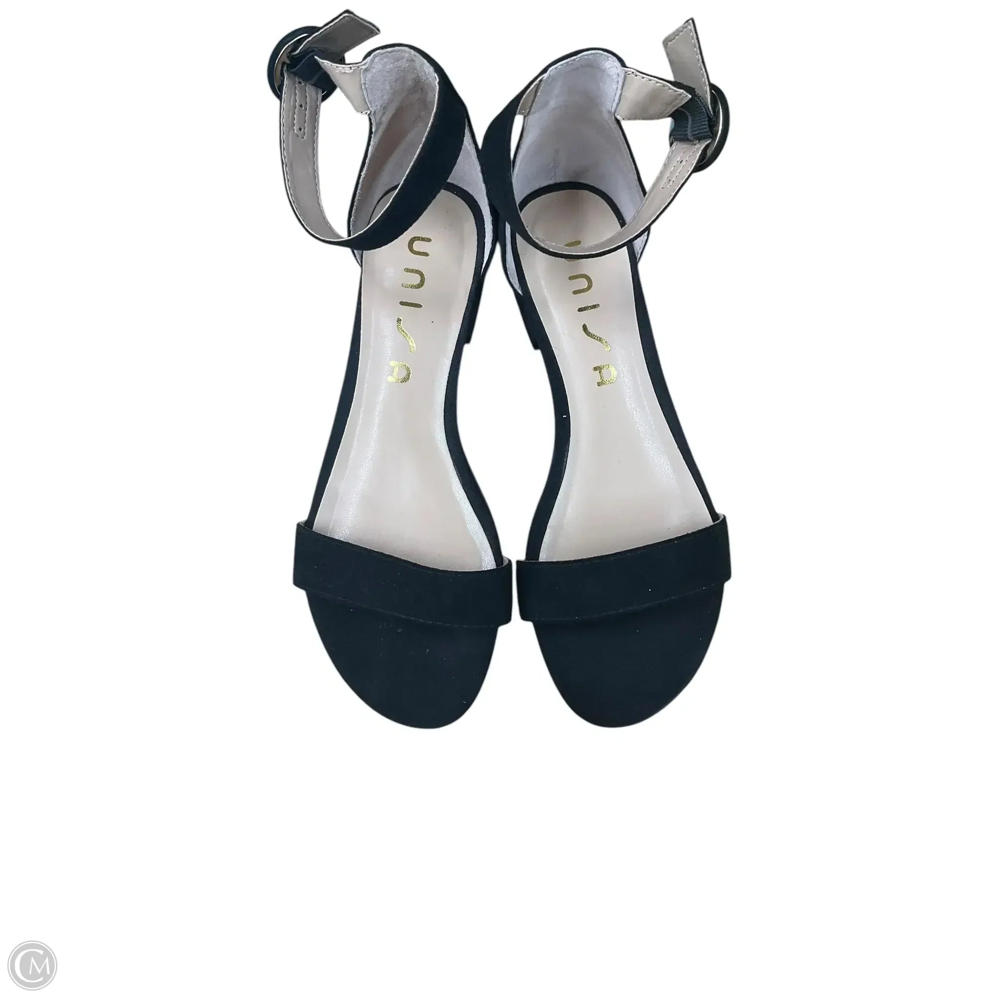 Sandals Heels Block By Unisa In Black, Size: 6.5