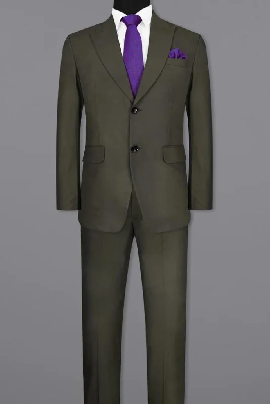 Olive Green 2 Piece Suit Formal Wedding Suit For Men Stylish Slim Fit Suit Dinner Suit Bespoke Tailoring Suit For Him Olive Green 2 Piece Suit Formal Wedding Suit For Men Stylish Slim Fit Suit Dinner Suit Bespoke Tailoring Suit For Him