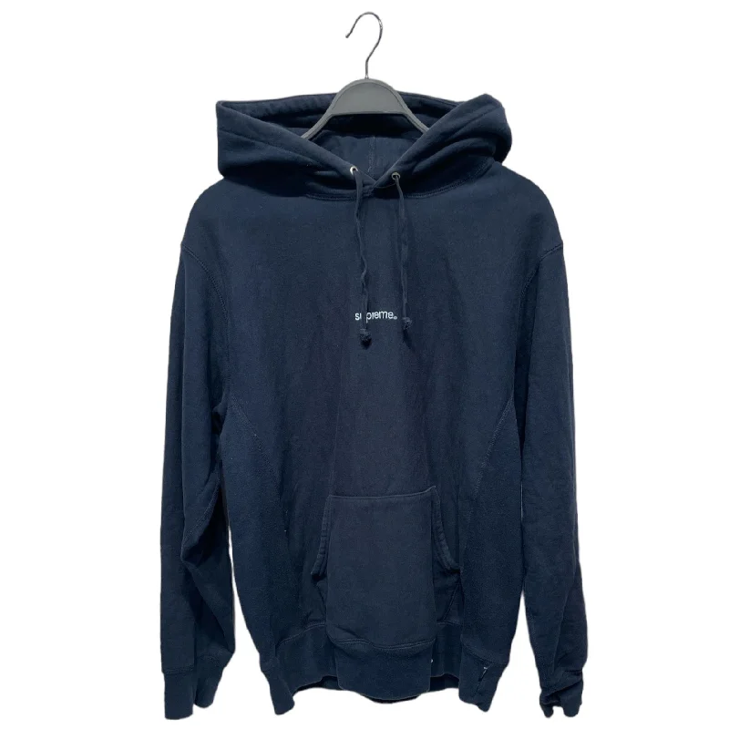 Supreme/Hoodie/L/Cotton/BLU/Compact Logo
