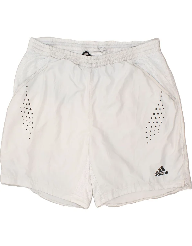 ADIDAS Mens Clima 365 Sport Shorts XL White Polyester