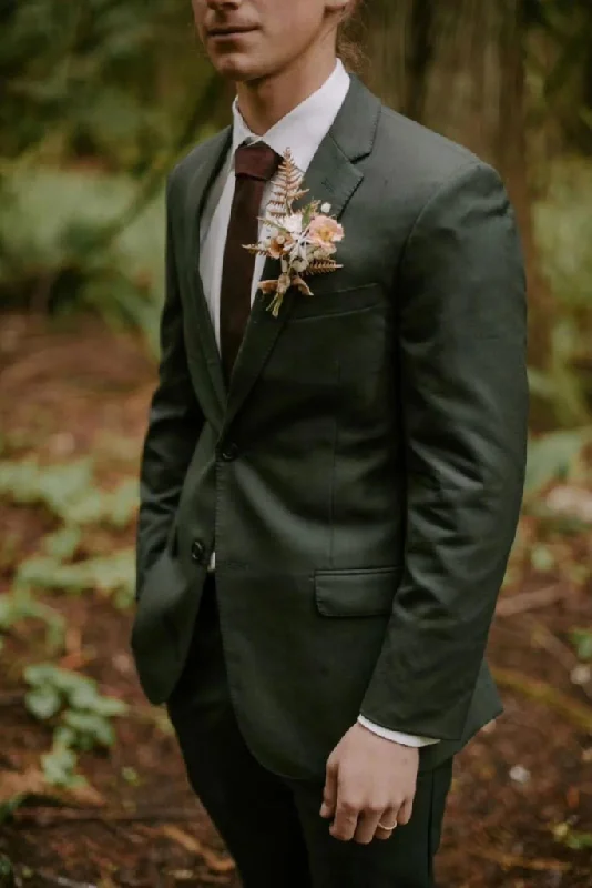 Man Dark Green 2 Piece suits Wedding Suit Grooms Wear Suit One Button Suit Party Wear Suit For Men Dinner suit events 2 piece bespoke suits Man Dark Green 2 Piece suits Wedding Suit Grooms Wear Suit One Button Suit Party Wear Suit For Men Dinner suit events 2 piece bespoke suits