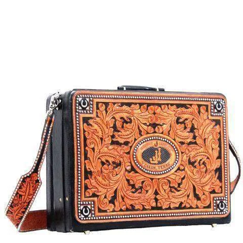 BRIEFCASE11 - Acorn Tooled Briefcase