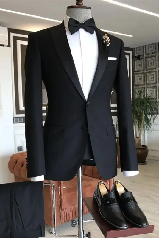 Man Two Piece Tuxedo Black Suit Wedding Premium Slim Fit Suit Stylish Elegant Suit Bespoke Suits Man Two Piece Tuxedo Black Suit Wedding Premium Slim Fit Suit Stylish Elegant Suit Bespoke Suits