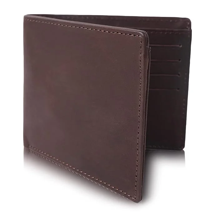 CIMONI® Premium Genuine Leather Wallet for Men Travel Casual Wallet with RFID Blocking 6 Card Sots, 2 Secret Compartments, Currency Compartments(Color - Brown) CIMONI® Premium Genuine Leather Wallet for Men Travel Casual Wallet with RFID Blocking 6 Card Sots, 2 Secret Compartments, Currency Compartments(Color - Brown)