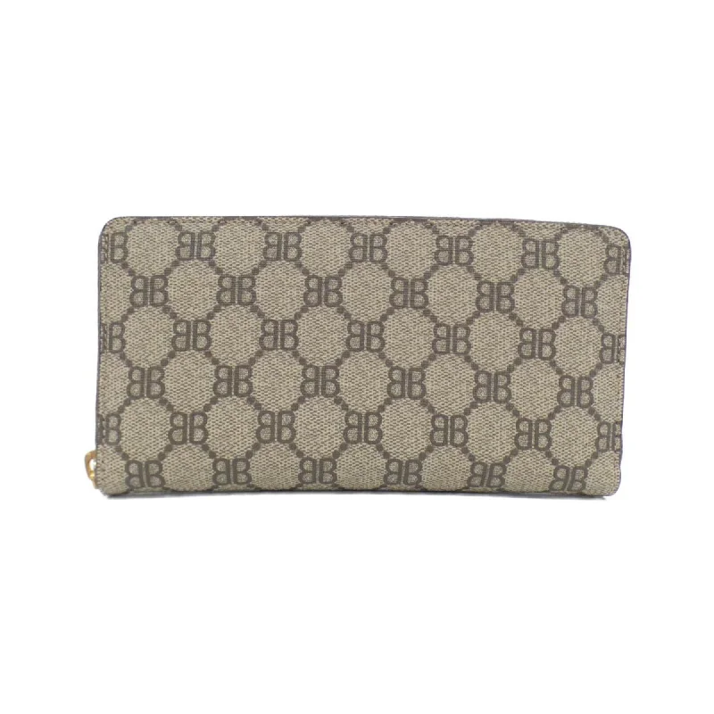 Balenciaga  Coated Canvas Long Wallet (Bi-Fold) (Pre-Owned)
