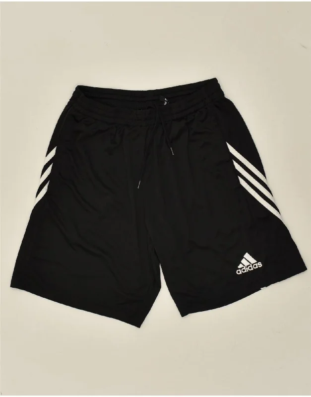 ADIDAS Mens Climalite Sport Shorts Medium Black Polyester