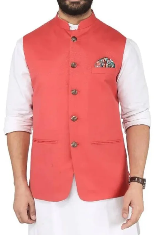 Men's Nehru Pink Jacket Wedding Vest coat Modi Jacket Style Half Jacket Wear Indian Festival Jacket For Men Men's Nehru Pink Jacket Wedding Vest coat Modi Jacket Style Half Jacket Wear Indian Festival Jacket For Men