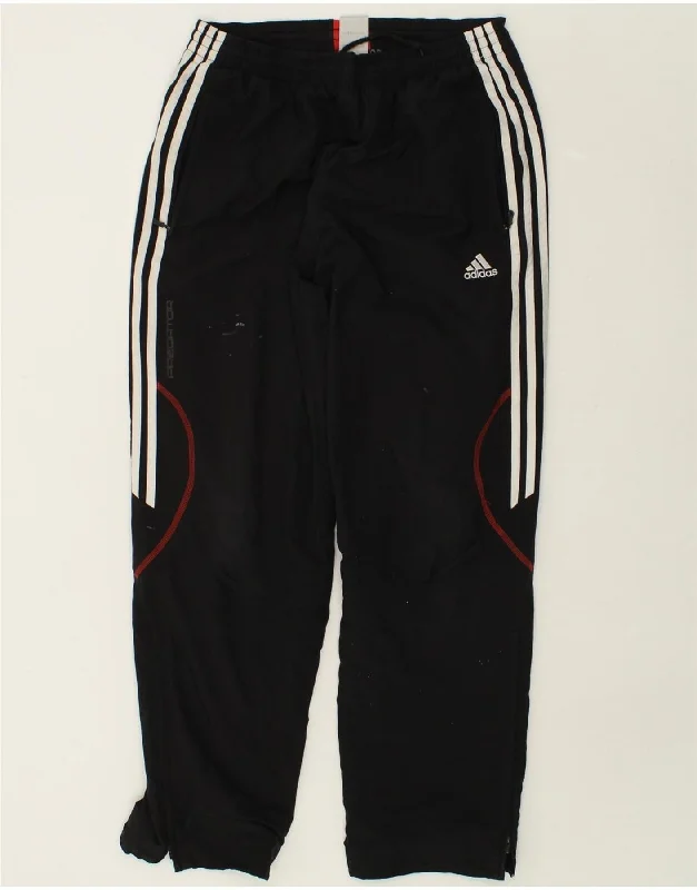 ADIDAS Mens Climacool Tracksuit Trousers Small Black Polyester