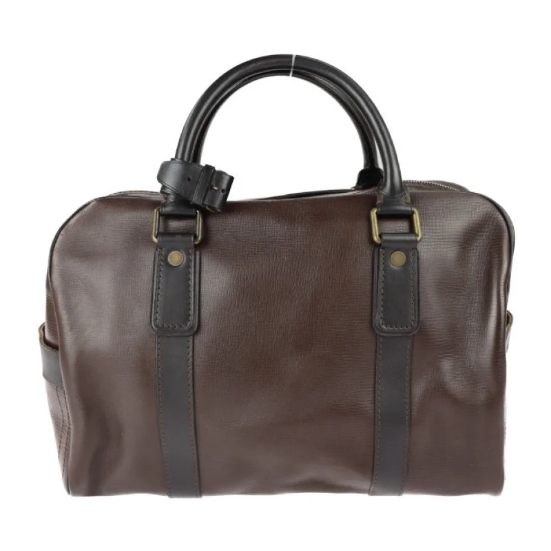 Louis Vuitton Utah Coffee   Or Utah Leather Boston Bag Handbag Tote Bag (Pre-Owned)