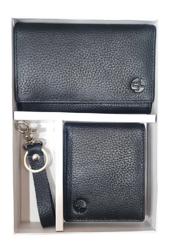 LEATHER WALLET AND CLUTCH COMBO 28338