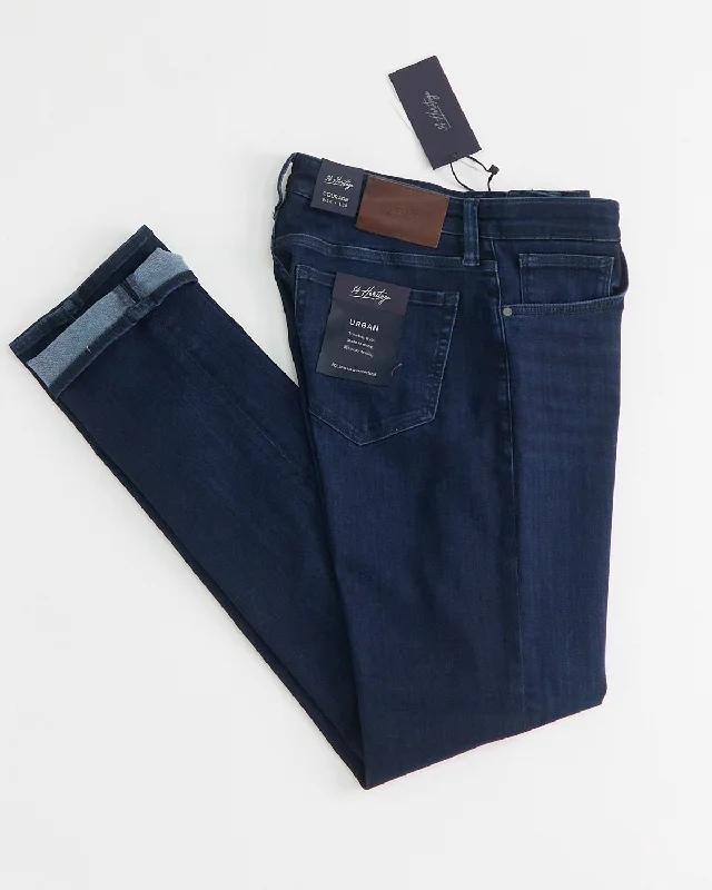'Courage' Dark Midnight Brushed Urban Jeans