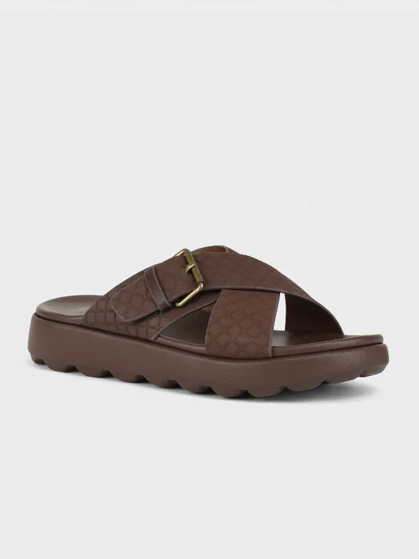 Men "SNOOD" Casual Buckle Slippers