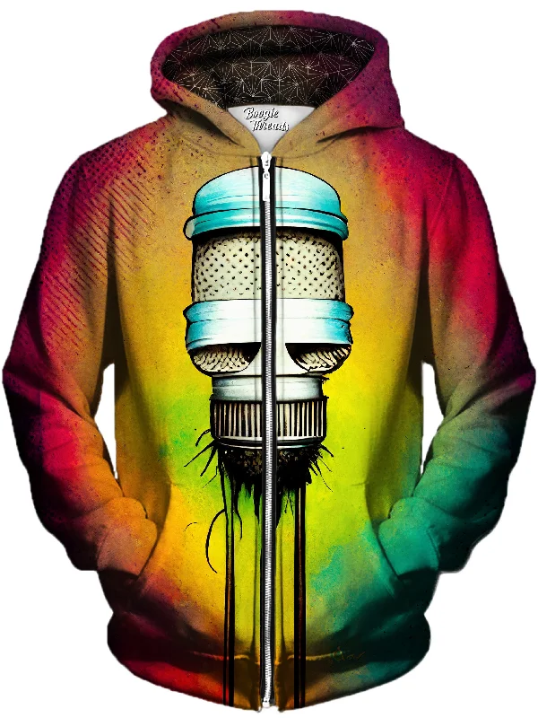 Hallowed Honesty Unisex Zip-Up Hoodie